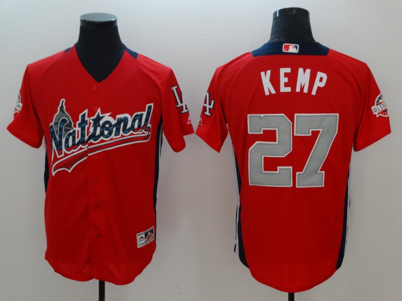 Men San Diego Padres #27 Matt Kemp red 2018 MLB All Star  jerseys->->MLB Jersey